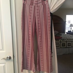 Nordic Stretchy wide leg Lounge Pants